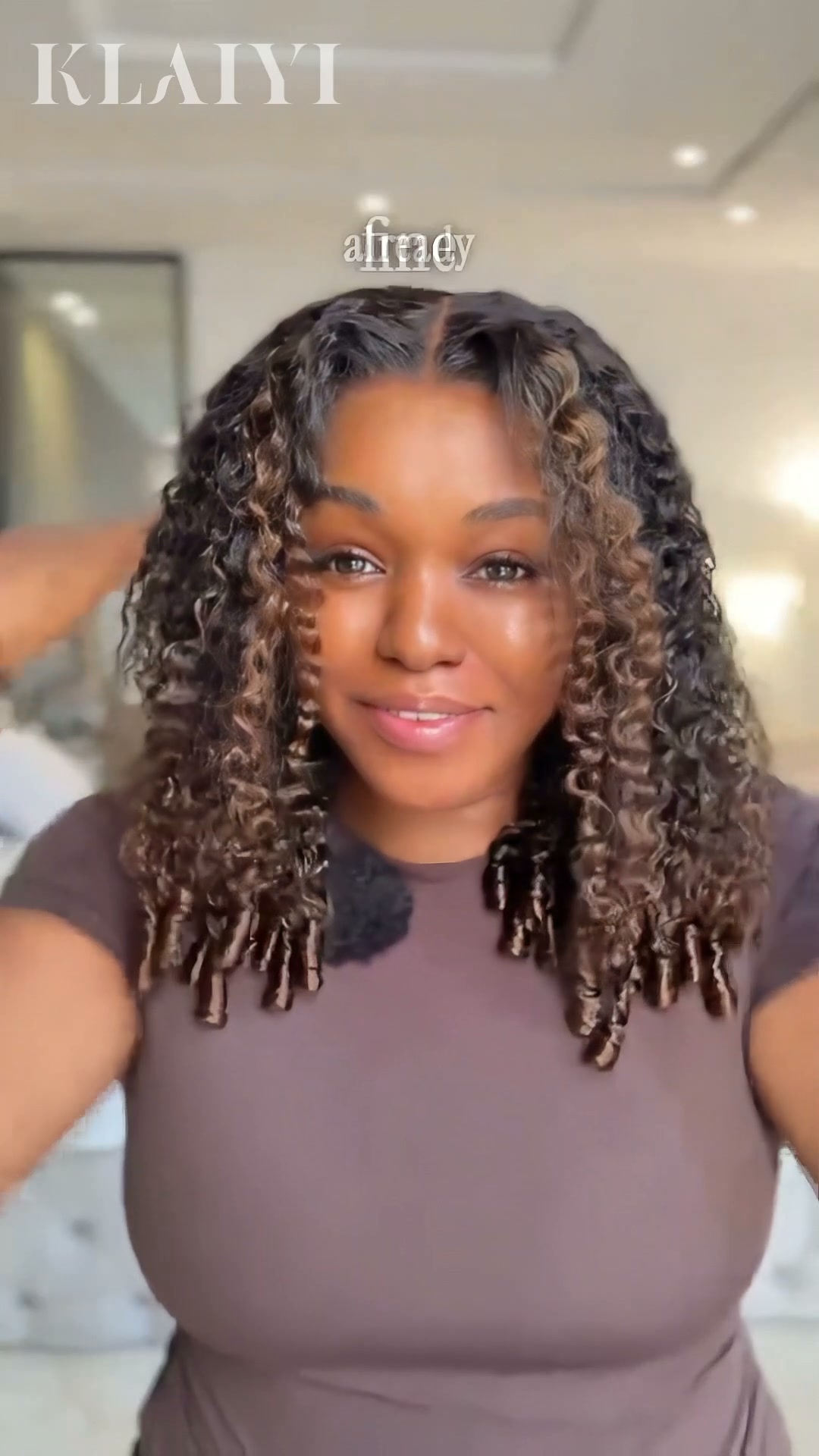 This Curl Pattern Came With Its Own Personality