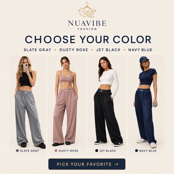 THE PANTS YOU’LL WANT TO LIVE IN.