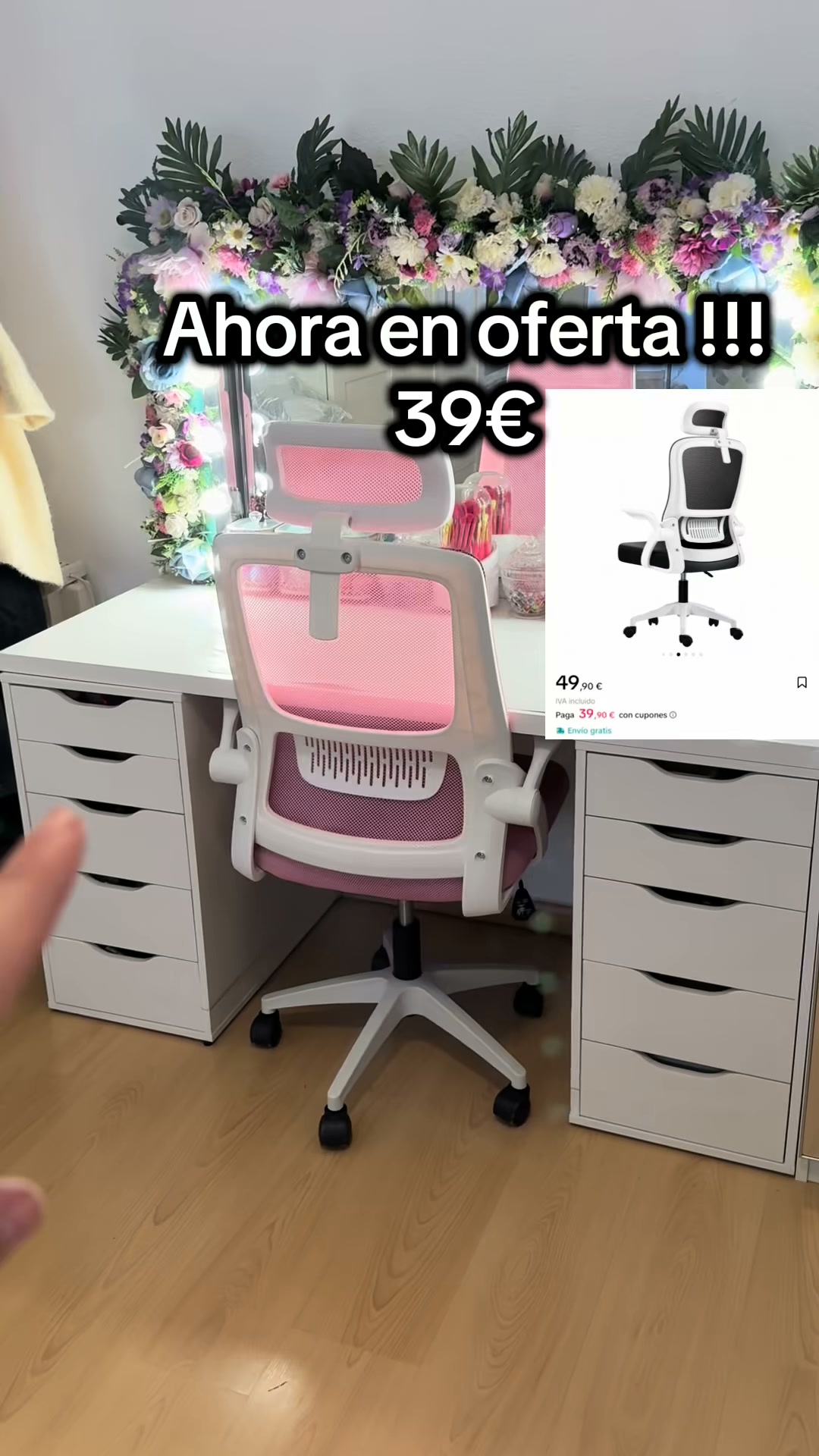 Silla Ergonómica de Oficina – Solo 39,00 €
