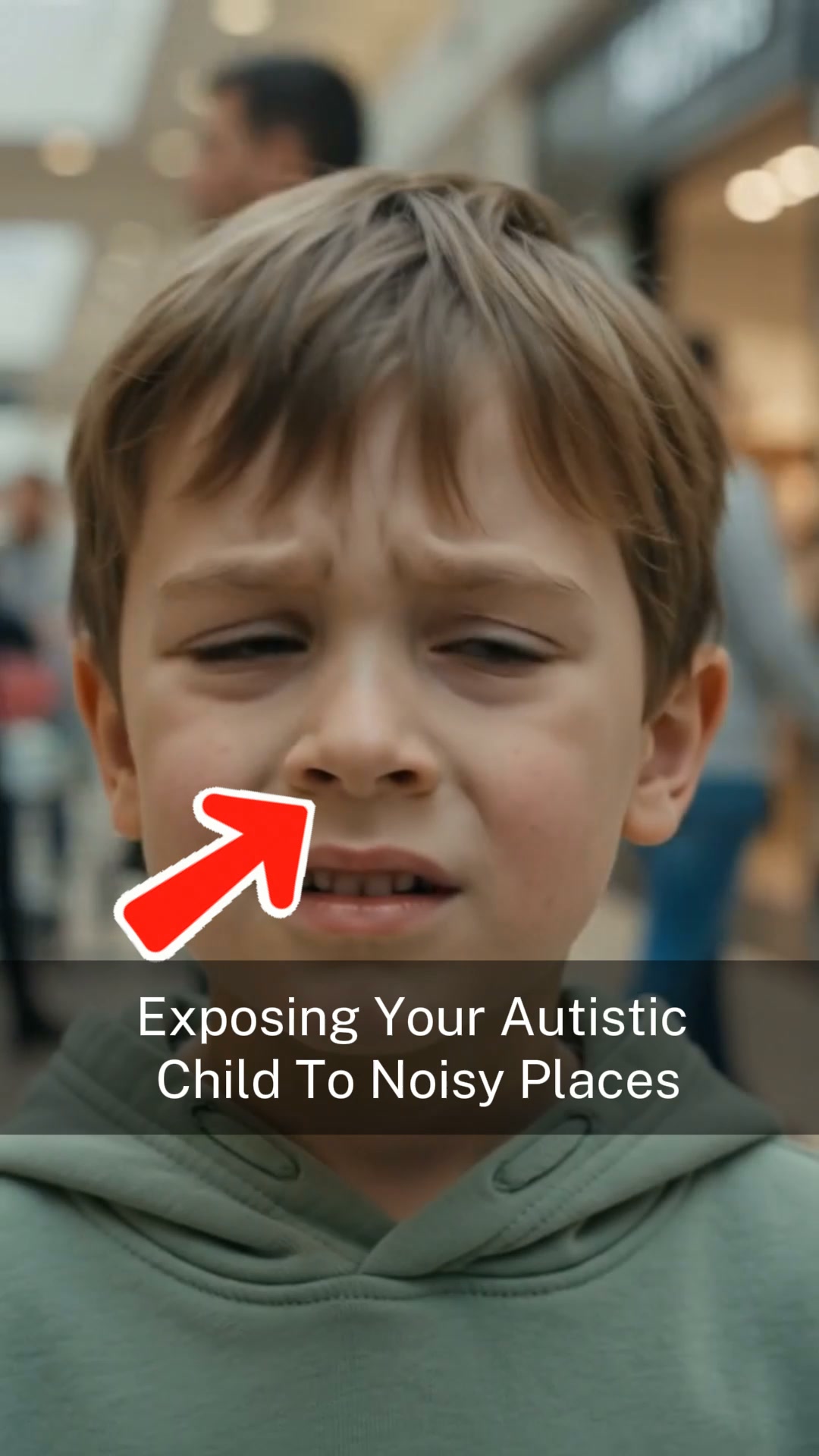Even a little noise used to make him lose it. Today, things are different.