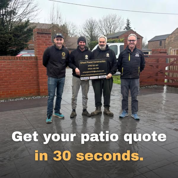 Your Patio Quote in 30 Seconds