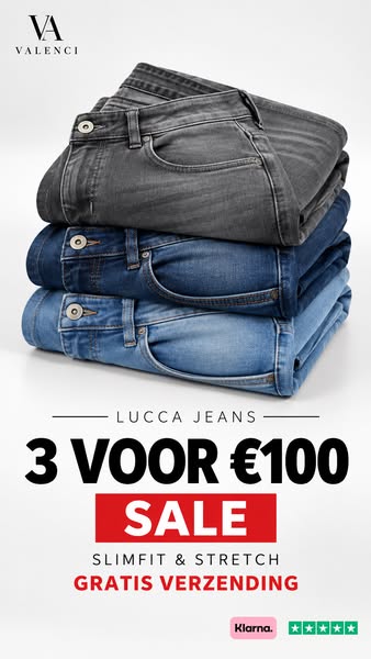 3 Lucca Jeans voor €100