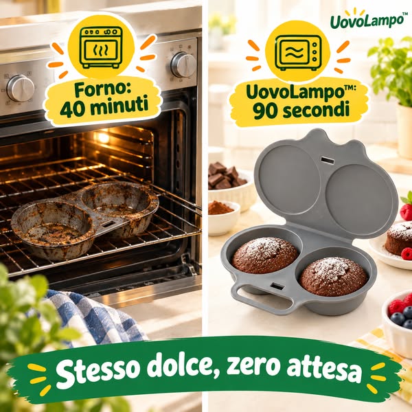 Lo svezzamento più semplice? Uovo, verdure, 90 secondi. Niente padella, niente olio.