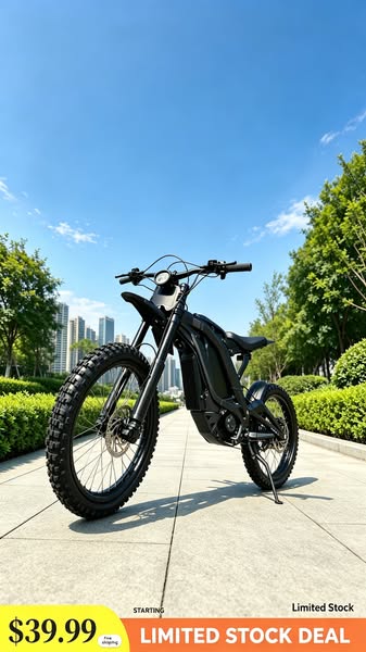 Limited Stock — Electric Dirt Bike Deal