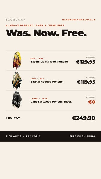 Buy 2, Get 1 Free