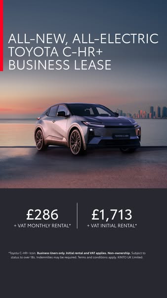 All-New, All-Electric Toyota C-HR+ Business Lease
