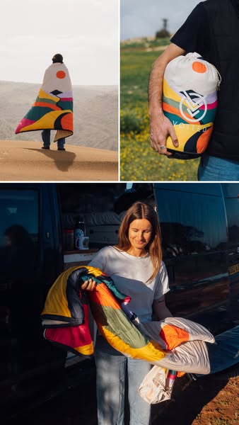 Neue 4-in-1 PillowBlanket™ Prints – die einzige Decke, die du brauchst