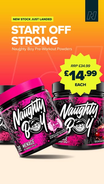 Naughty Boy Pre-Workout – Just £14.99!