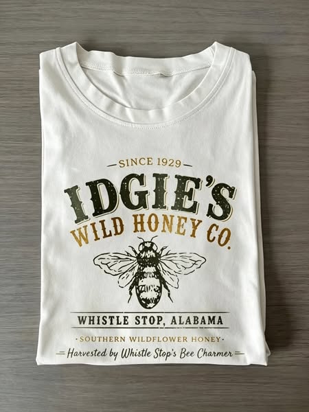 Idgie's Wild Honey Co Comfort Colors T-shirt