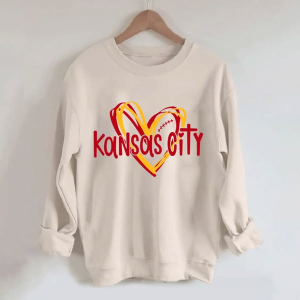 Go KC Football Sweatshirt