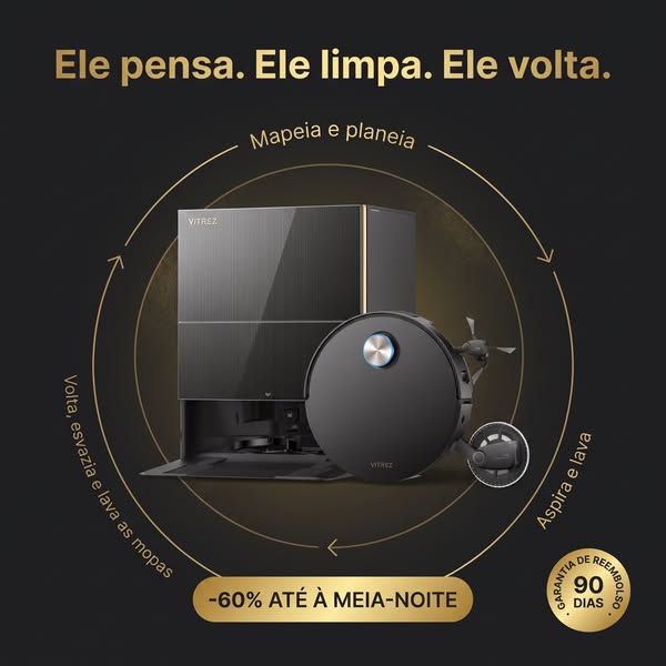 O robot que limpa a casa por ti