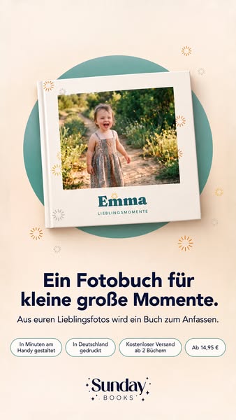 Ein Fotobuch voller Kindheit.