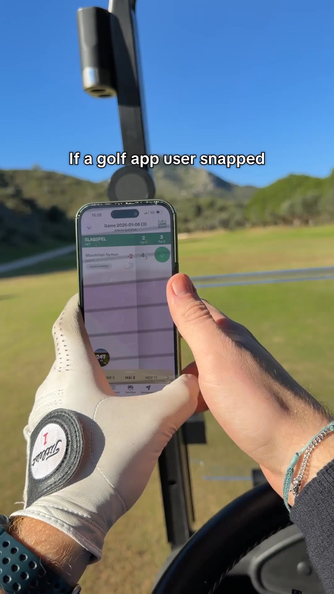 #1 Golf Phone Holder
