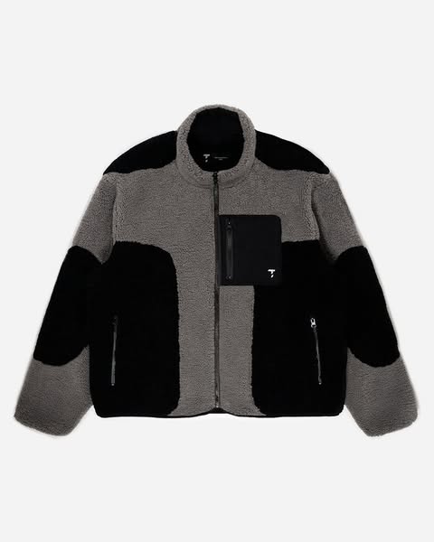 Black Arnion Fleece Jacket, L