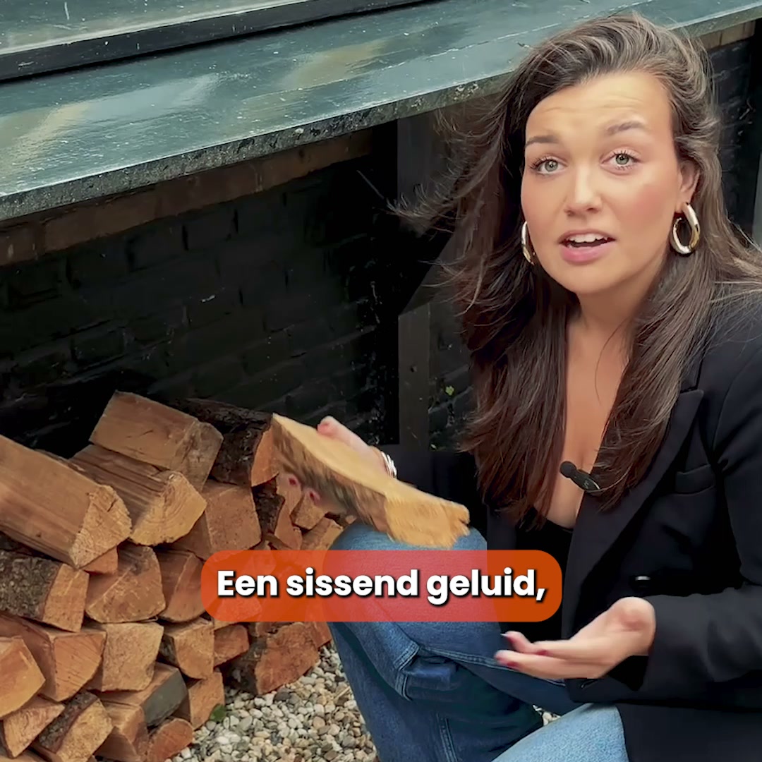 Gedroogd haardhout
