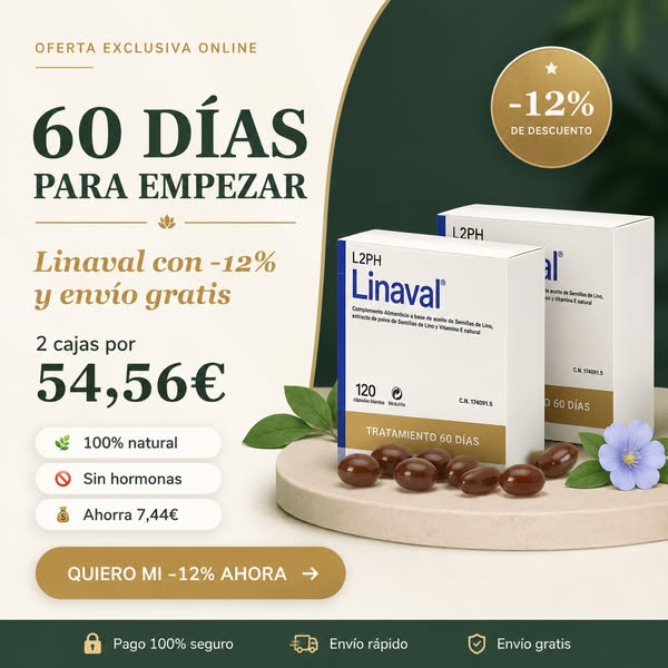 Empieza tus 60 días de Linaval con −12%