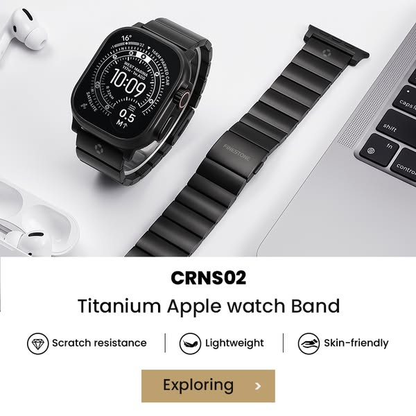 Apple Watch Titanium Bands