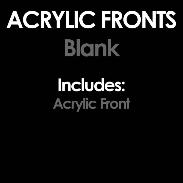 Blank Front SectionPremium House Signs Made In The UK