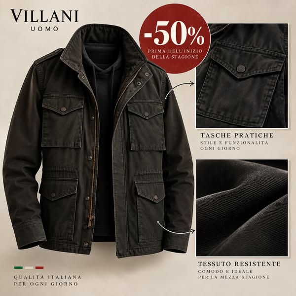La field jacket di una volta
