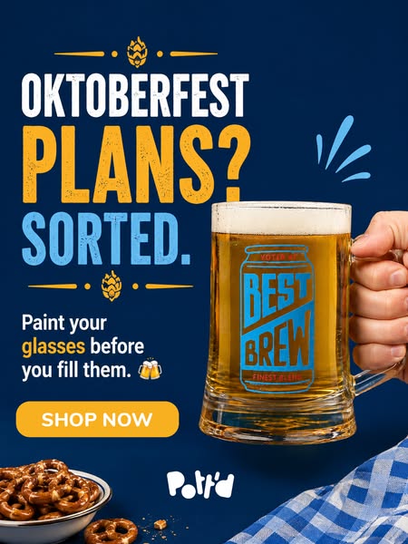 Gestalte dein eigenes Bierglas