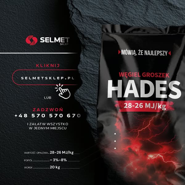 Groszek HADES 28–26 MJ/kg | Darmowa Dostawa!