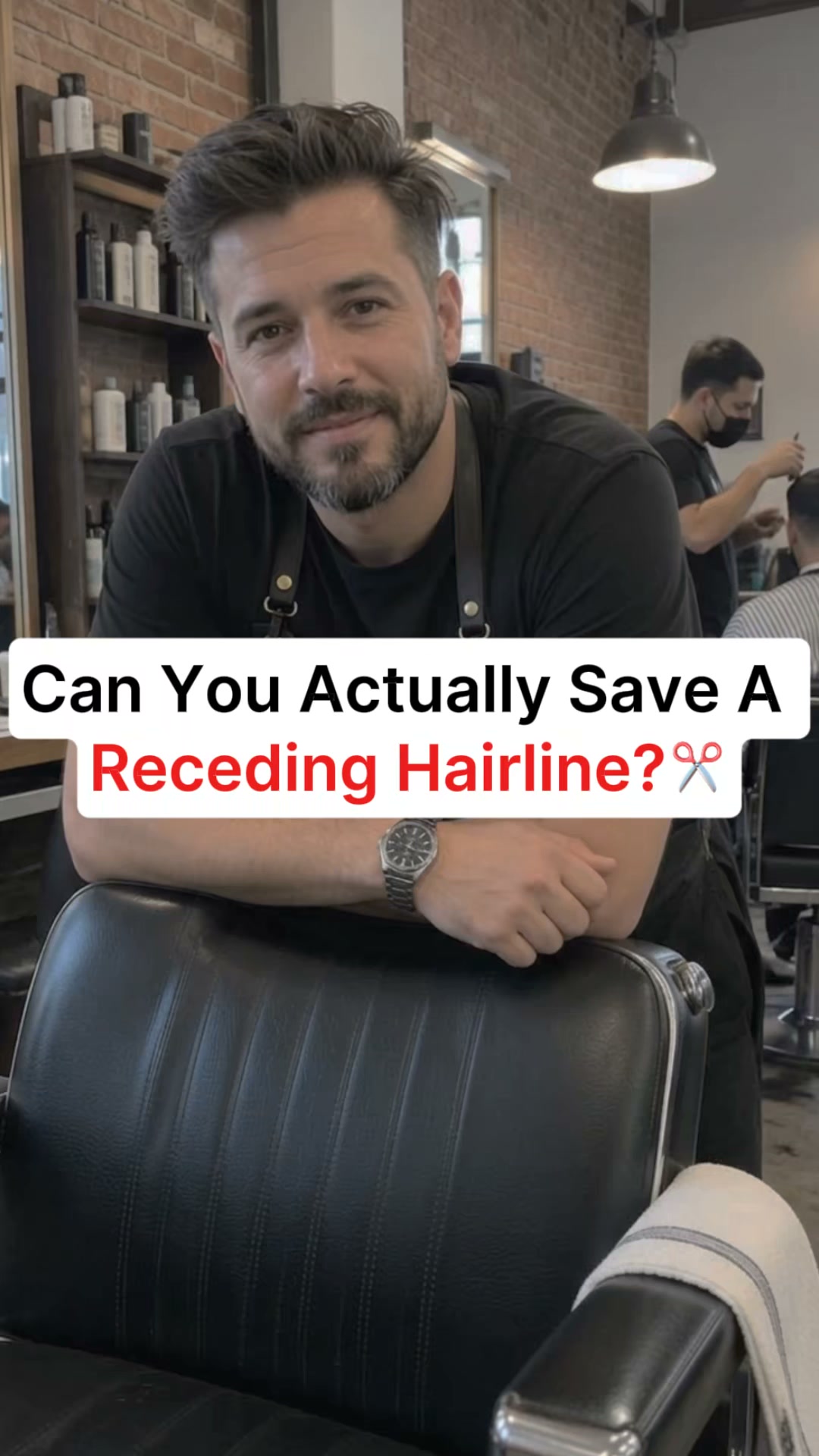 Barber rates hair loss treatments