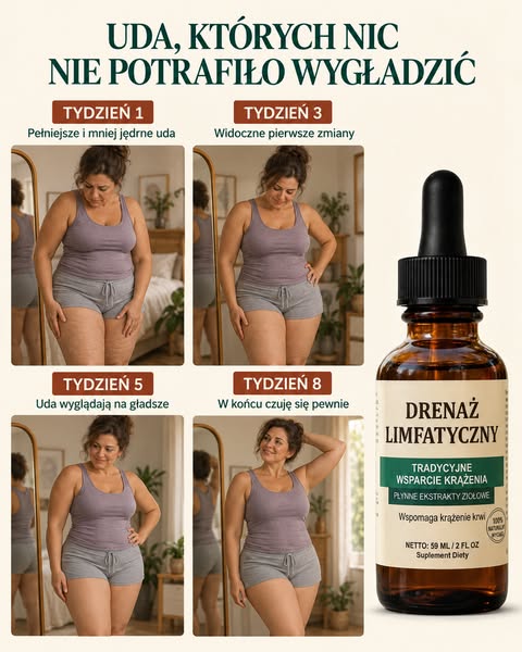 To nie był tłuszcz, tylko woda.