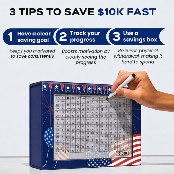NEW US Colors Money Box