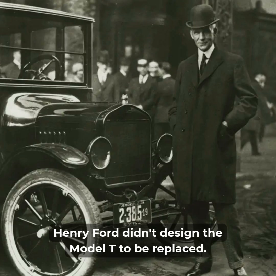 Built to be repaired, like the Model T
