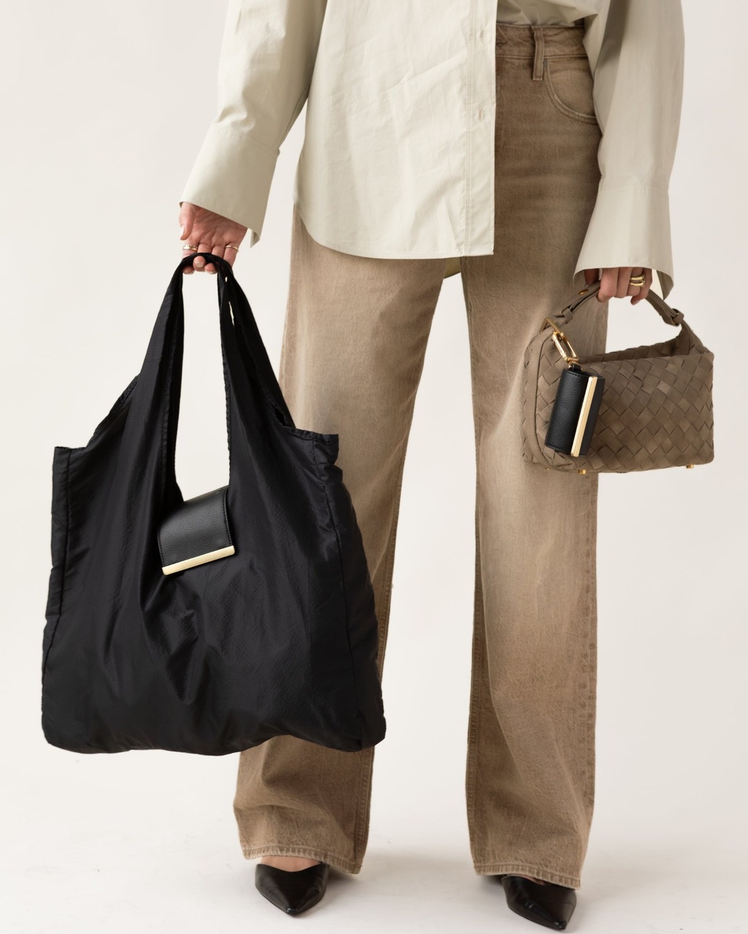 The bag charm that carries 20 kg.