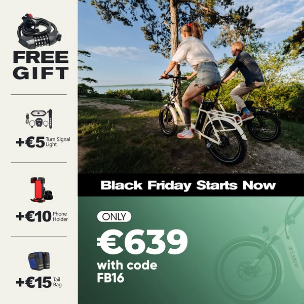 ONLY €639 with code FB16.