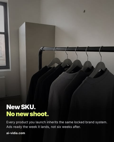 New SKU. No new shoot.