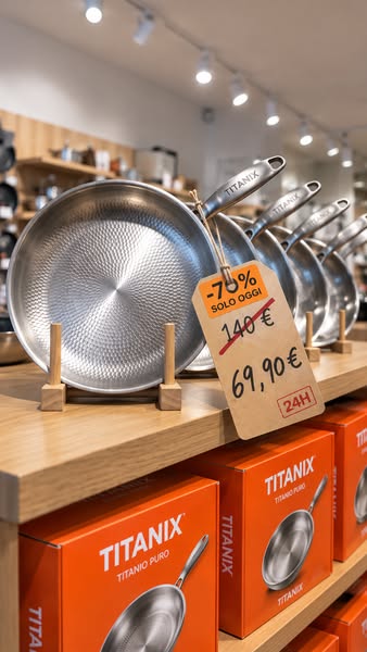 500€ di padelle nella spazzatura. Oppure una sola, per anni.