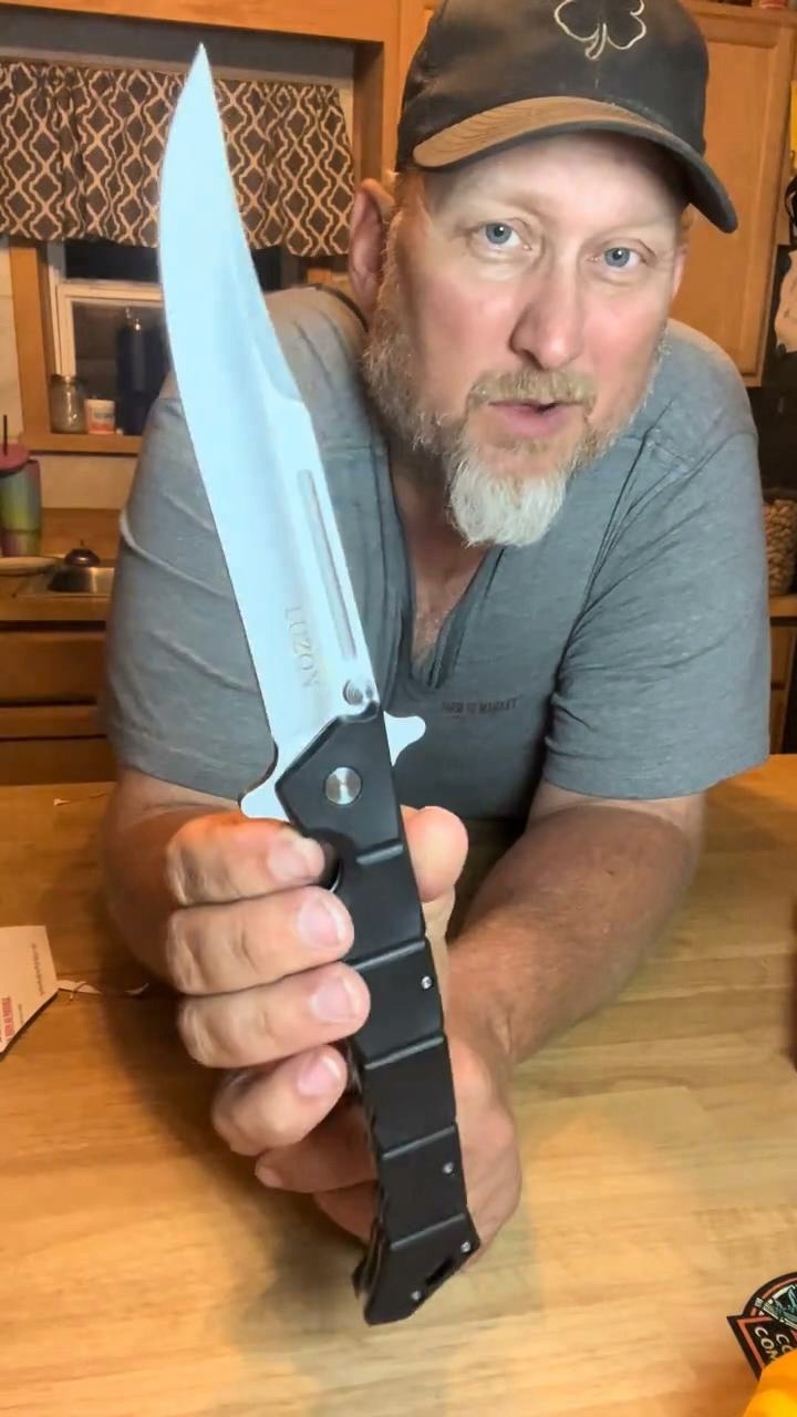 Flash Sale 49% OFF14C28N Stainless Steel Multifunctional Outdoor Folding Knife