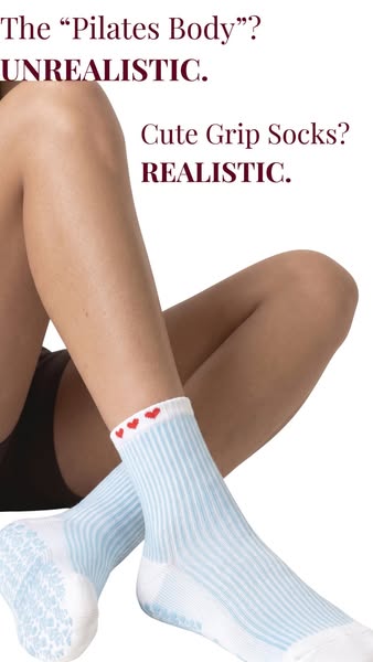 Cute grip socks. Realistic.