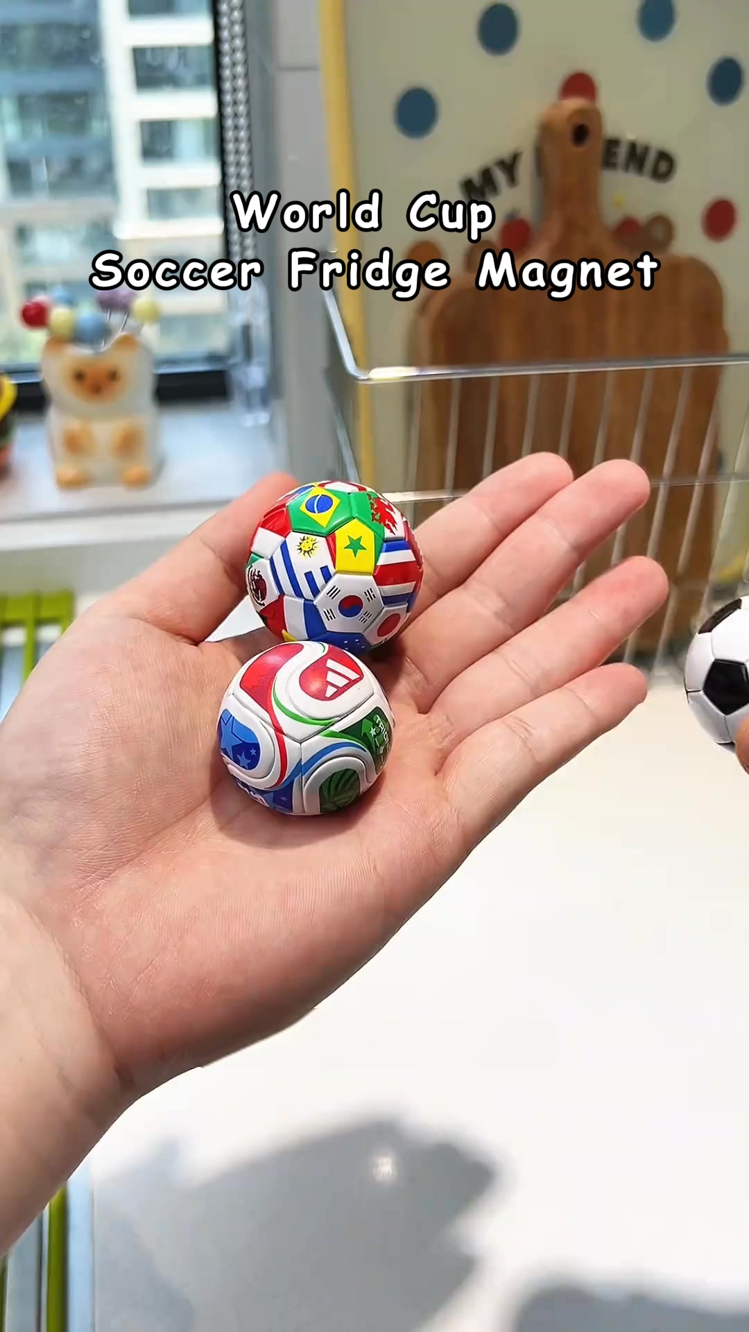 2026 World Cup Soccer Fridge Magnet