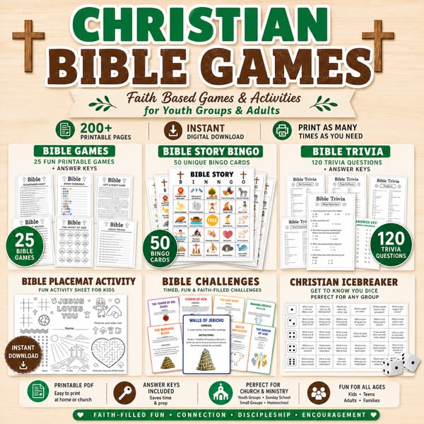 90% Off Christian Bible Games