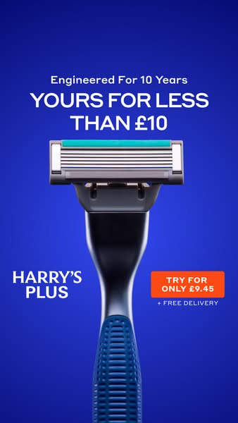 Shop Harry's Plus - Now 30% Off and Free Delivery