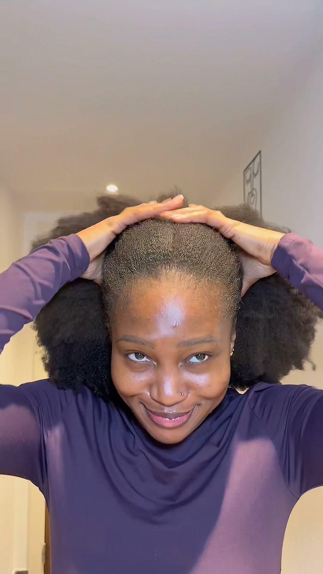 Kinky 3 In 1 Half Wig