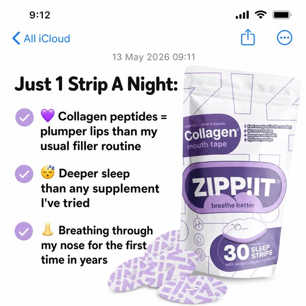 Get softer lips with mouth tape