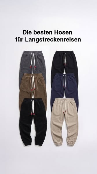 Hose aus Cord-Stoff
