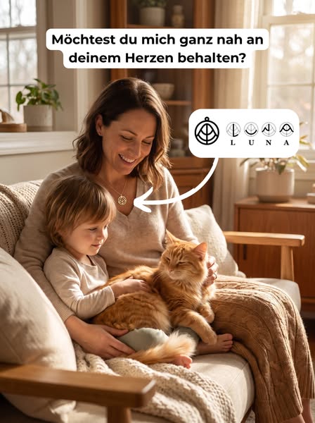 Deine Fellnase, ganz nah an deinem Herzen