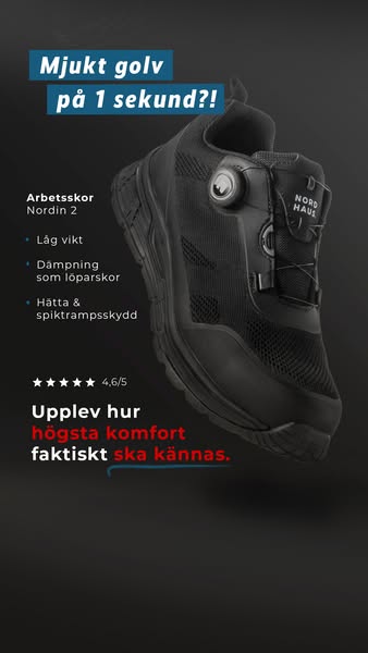 Gå lätt, jobba lätt!