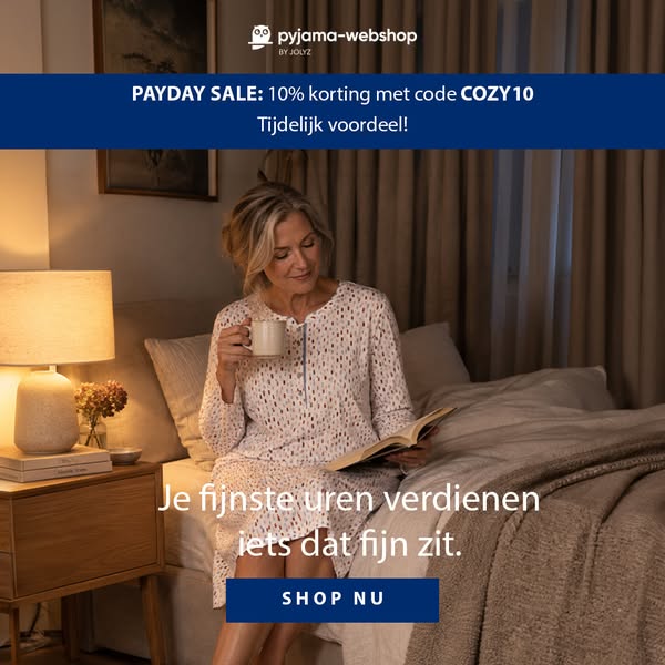 Nachtmode die meteen goed voelt
