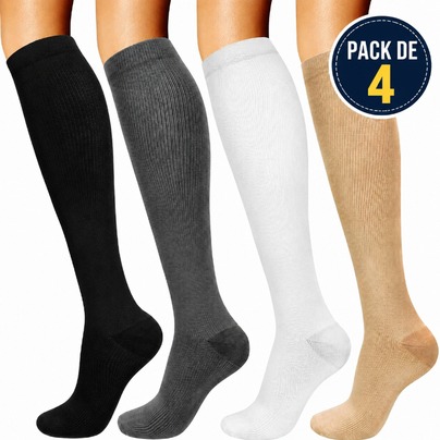 Meias de compressão S4 Pack 4 Pares
