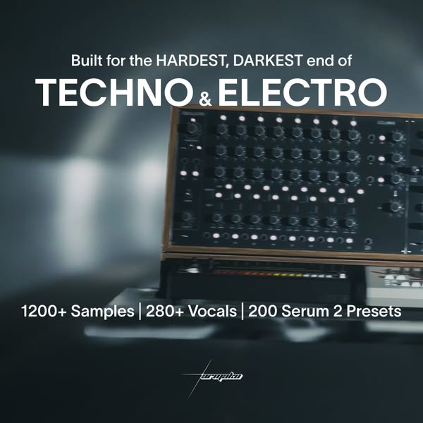 MachineSound Production Suite | 1200+ samples for Hard, Dark Techno and Electro