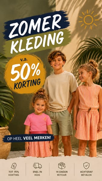 A-Merken met Minimaal 50% Korting