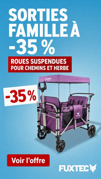 35 % de remise sur votre chariot FUXTEC
