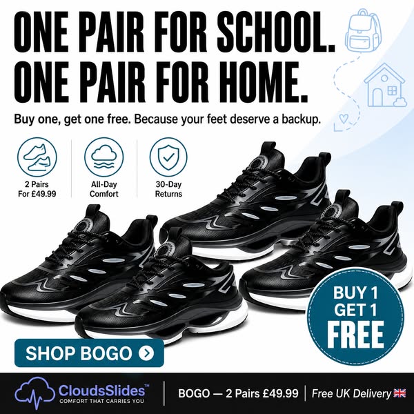 2 Pairs For £49.99 · Built For 12-Hour Shifts