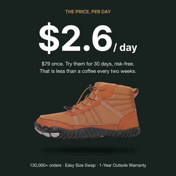 I spent over $780 on winter shoes in 2 years...